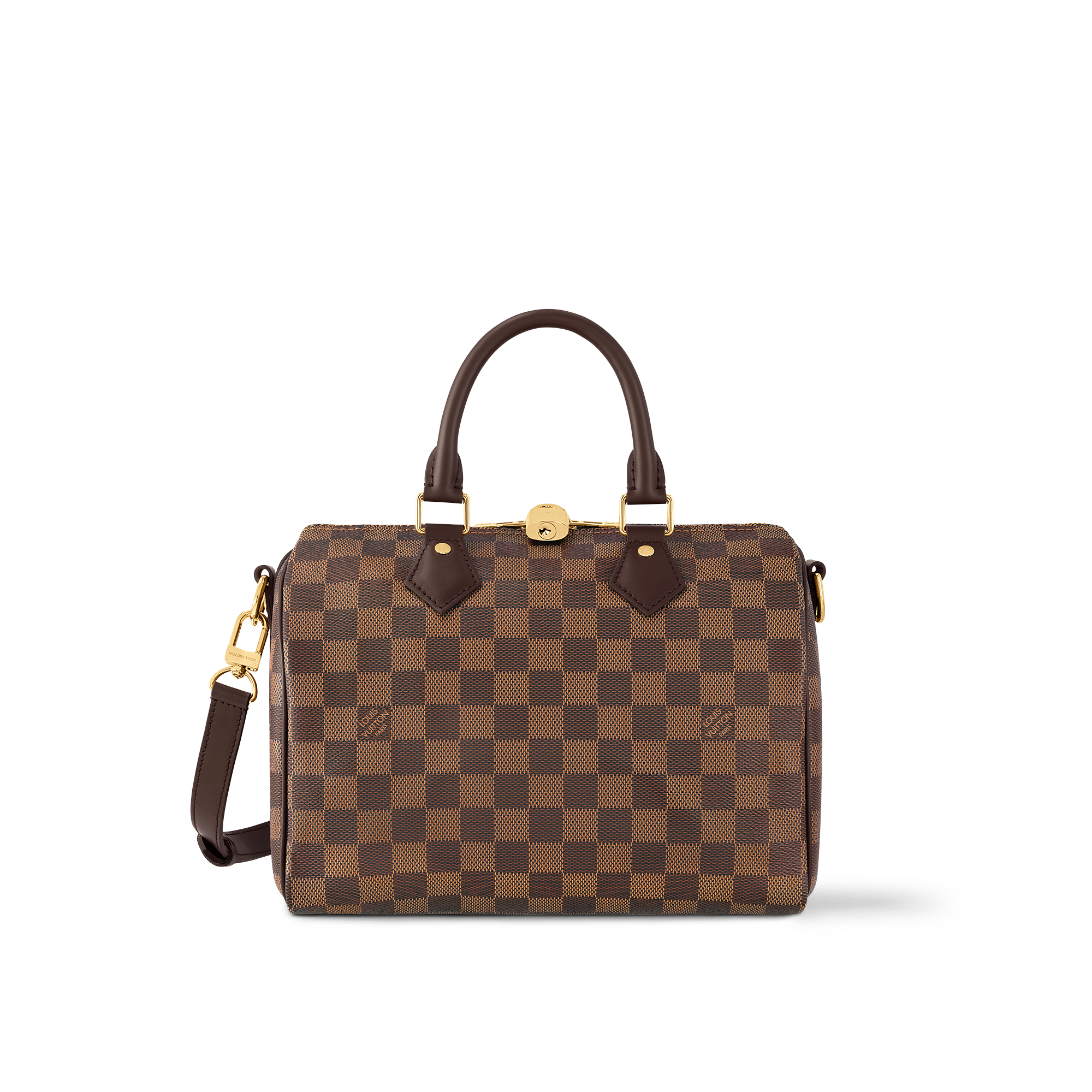 Speedy Bandoulière 25 Damier Ebene - Handbags | Louis Vuitton India